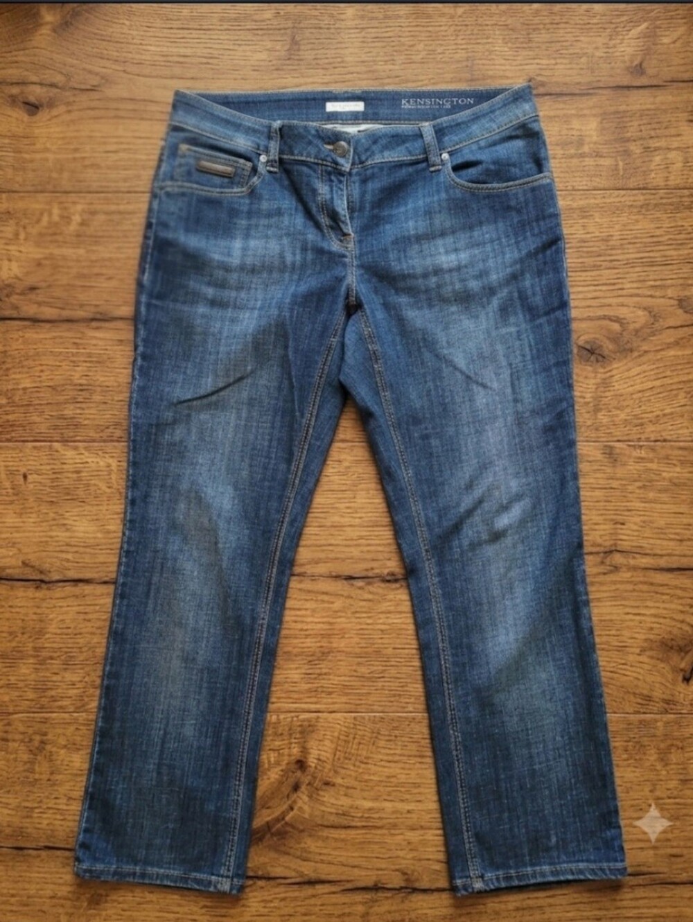 ​BURBERRY BRIT Kensington Women's Skinny Leg Jeans Blue Denim Stretch W31